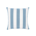 Sherry Kline Designer’s Choice Cabana Stripe Reversible Knife Edge Indoor/Outdoor Pillow 18" Set of 2 9 Color Options