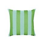 Sherry Kline Designer’s Choice Cabana Stripe Reversible Knife Edge Indoor/Outdoor Pillow 18" Set of 2 9 Color Options