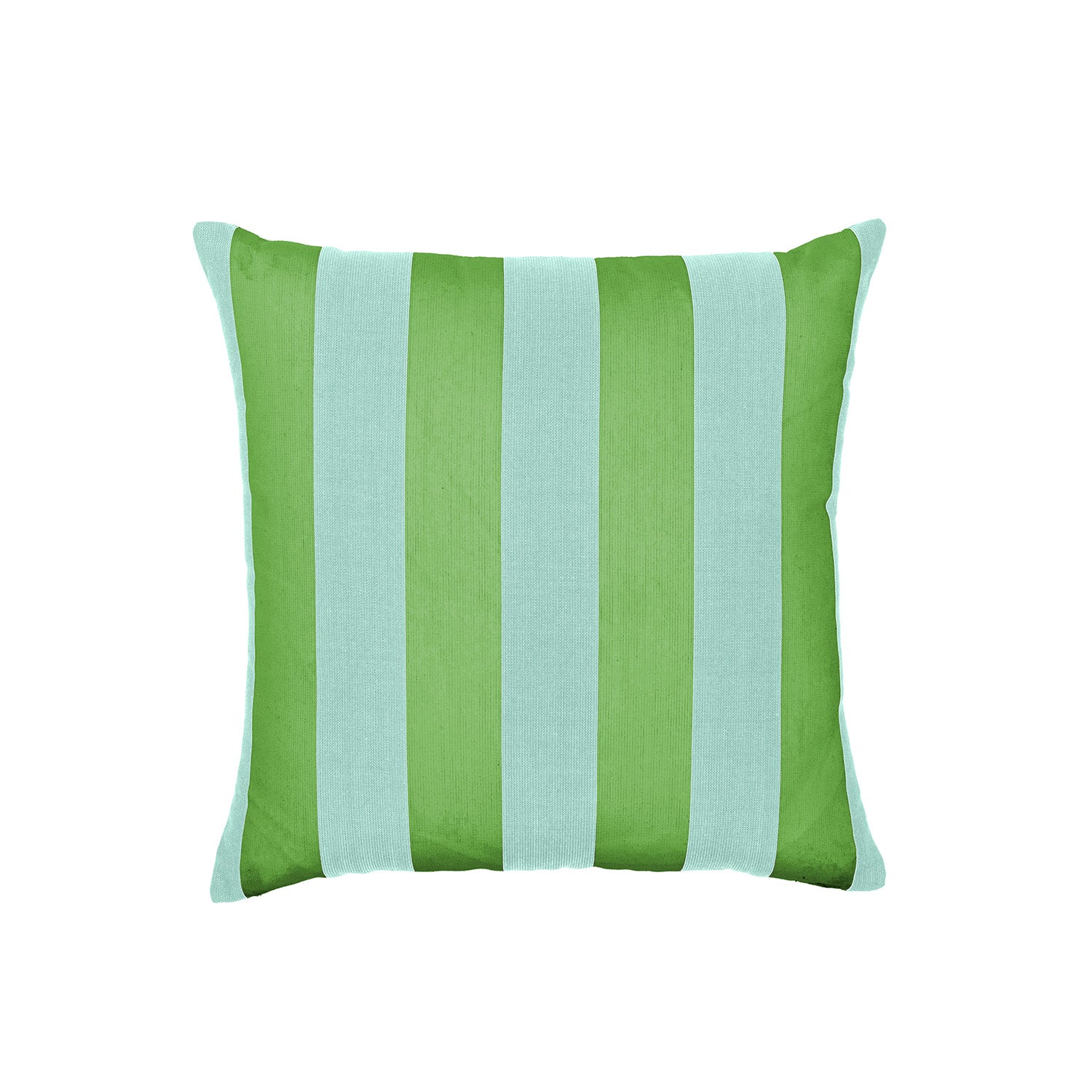 Sherry Kline Designer’s Choice Cabana Stripe Reversible Knife Edge Indoor/Outdoor Pillow 18" Set of 2 9 Color Options