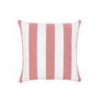 Sherry Kline Designer’s Choice Cabana Stripe Reversible Knife Edge Indoor/Outdoor Pillow 18" Set of 2 9 Color Options