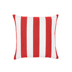 Sherry Kline Designer’s Choice Cabana Stripe Reversible Knife Edge Indoor/Outdoor Pillow 18" Set of 2 9 Color Options