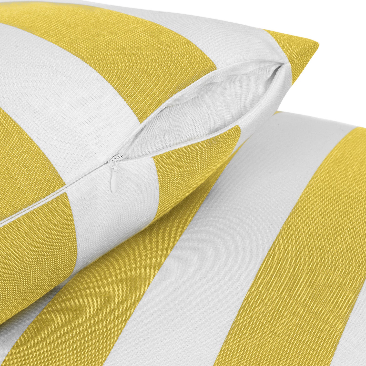 Sherry Kline Designer’s Choice Cabana Stripe Reversible Knife Edge Indoor/Outdoor Pillow 18" Set of 2 9 Color Options