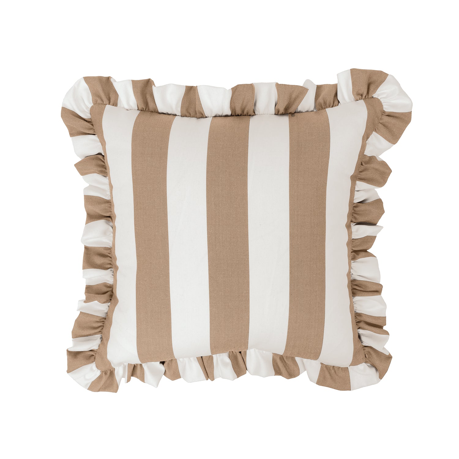Sherry Kline Cabana Stripe Indoor/Outdoor Reversible Pillow – Set of 2 | 18" Square | 9 Color Options