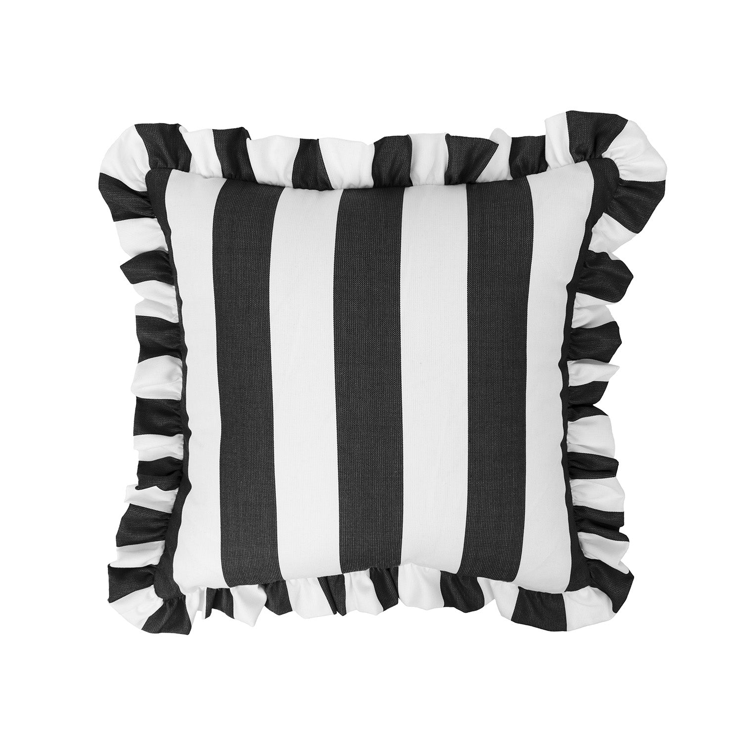Sherry Kline Cabana Stripe Indoor/Outdoor Reversible Pillow – Set of 2 | 18" Square | 9 Color Options