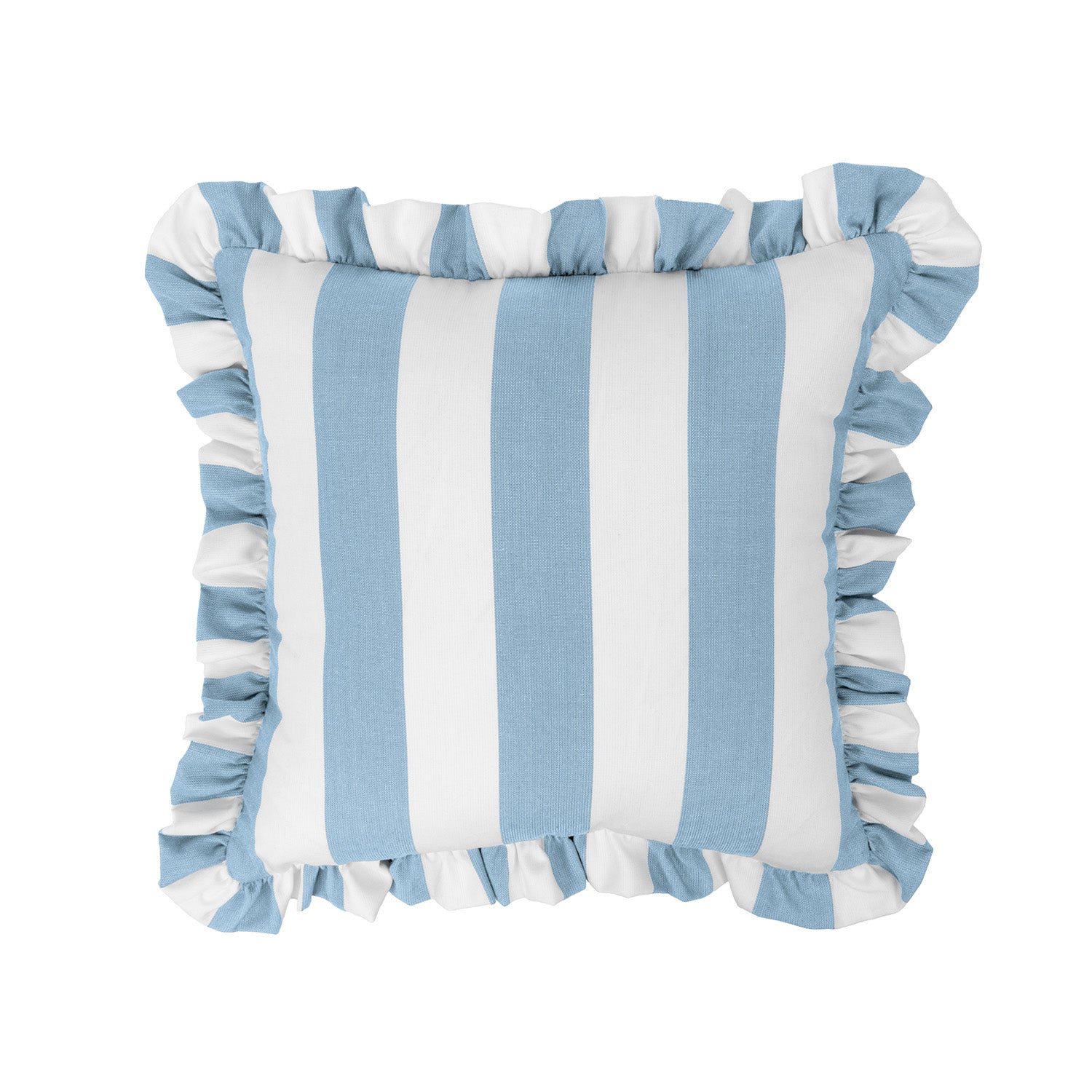 Sherry Kline Cabana Stripe Indoor/Outdoor Reversible Pillow – Set of 2 | 18" Square | 9 Color Options