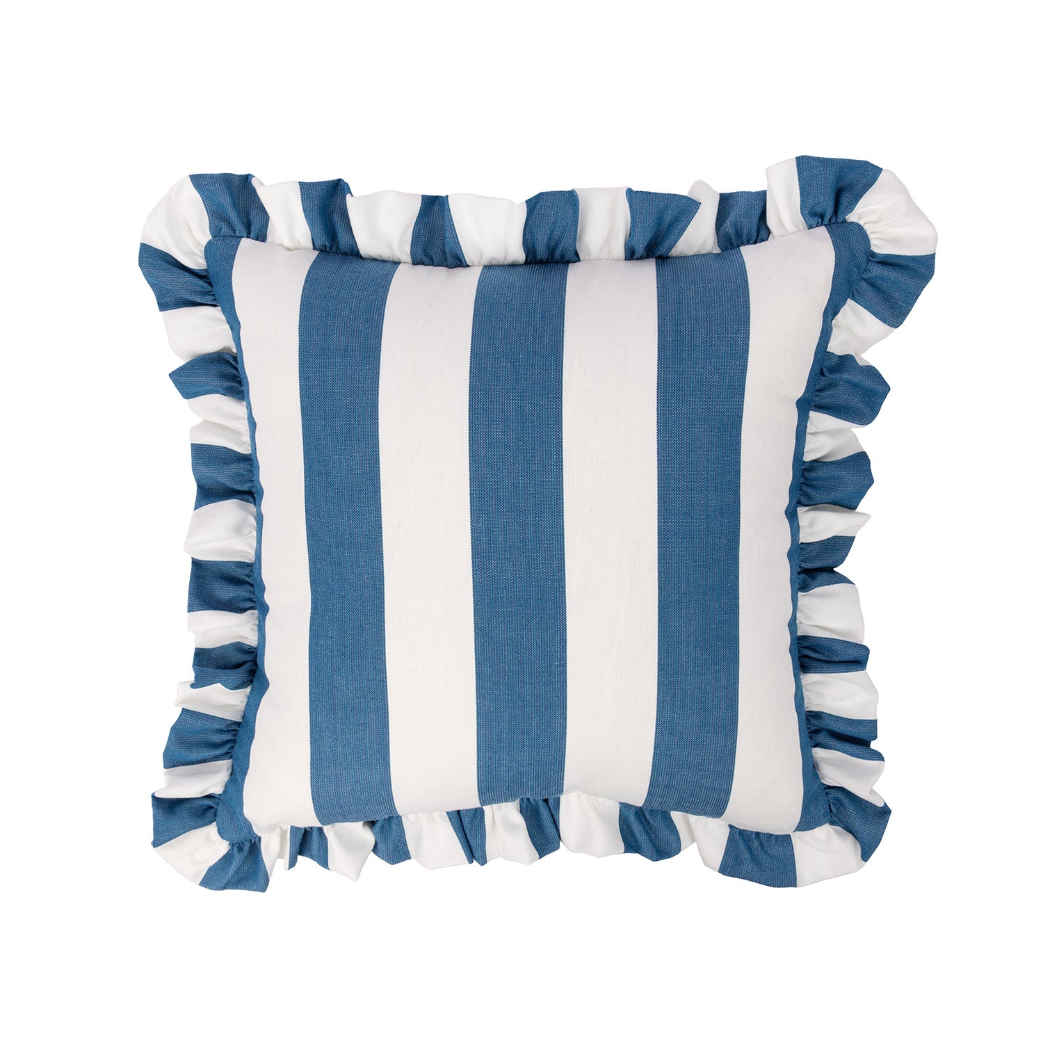 Sherry Kline Cabana Stripe Indoor/Outdoor Reversible Pillow – Set of 2 | 18" Square | 9 Color Options