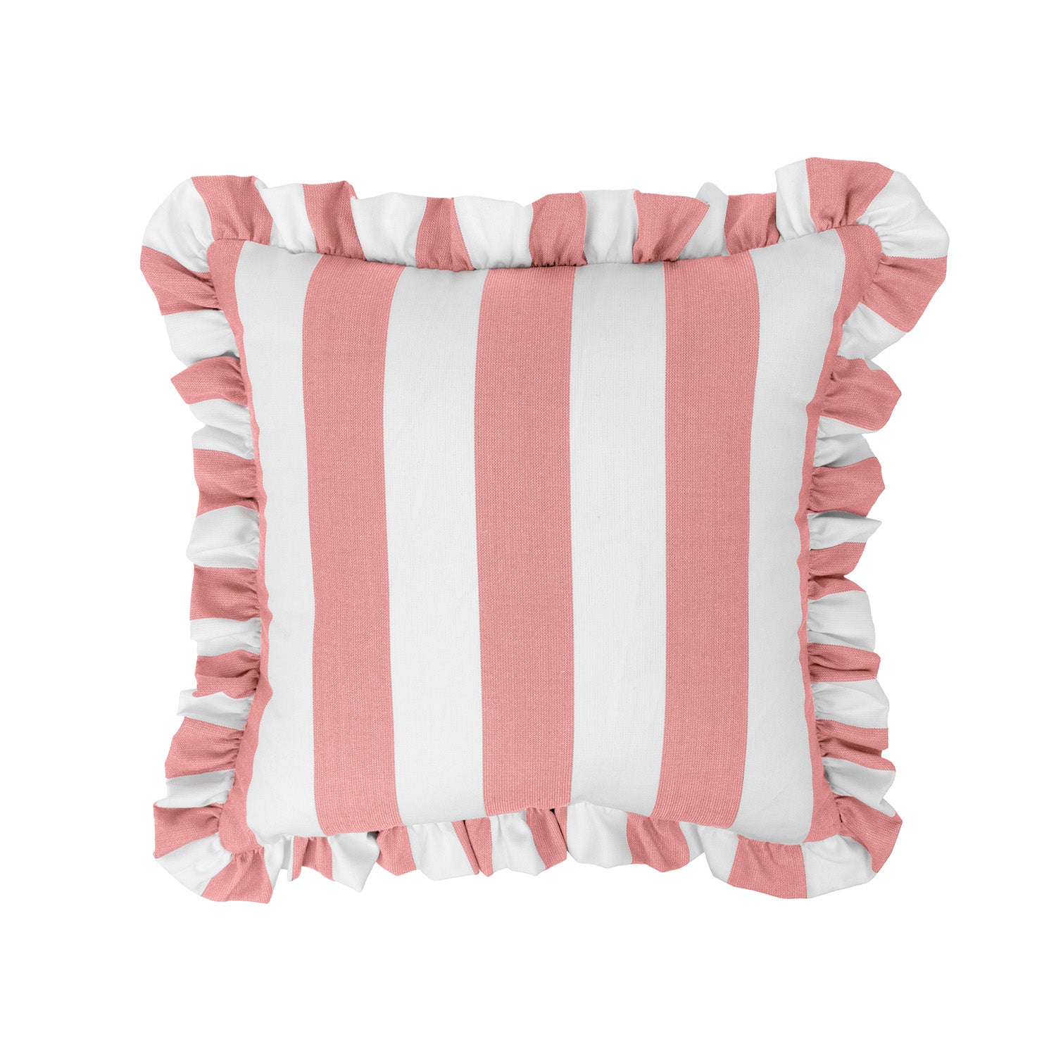 Sherry Kline Cabana Stripe Indoor/Outdoor Reversible Pillow – Set of 2 | 18" Square | 9 Color Options