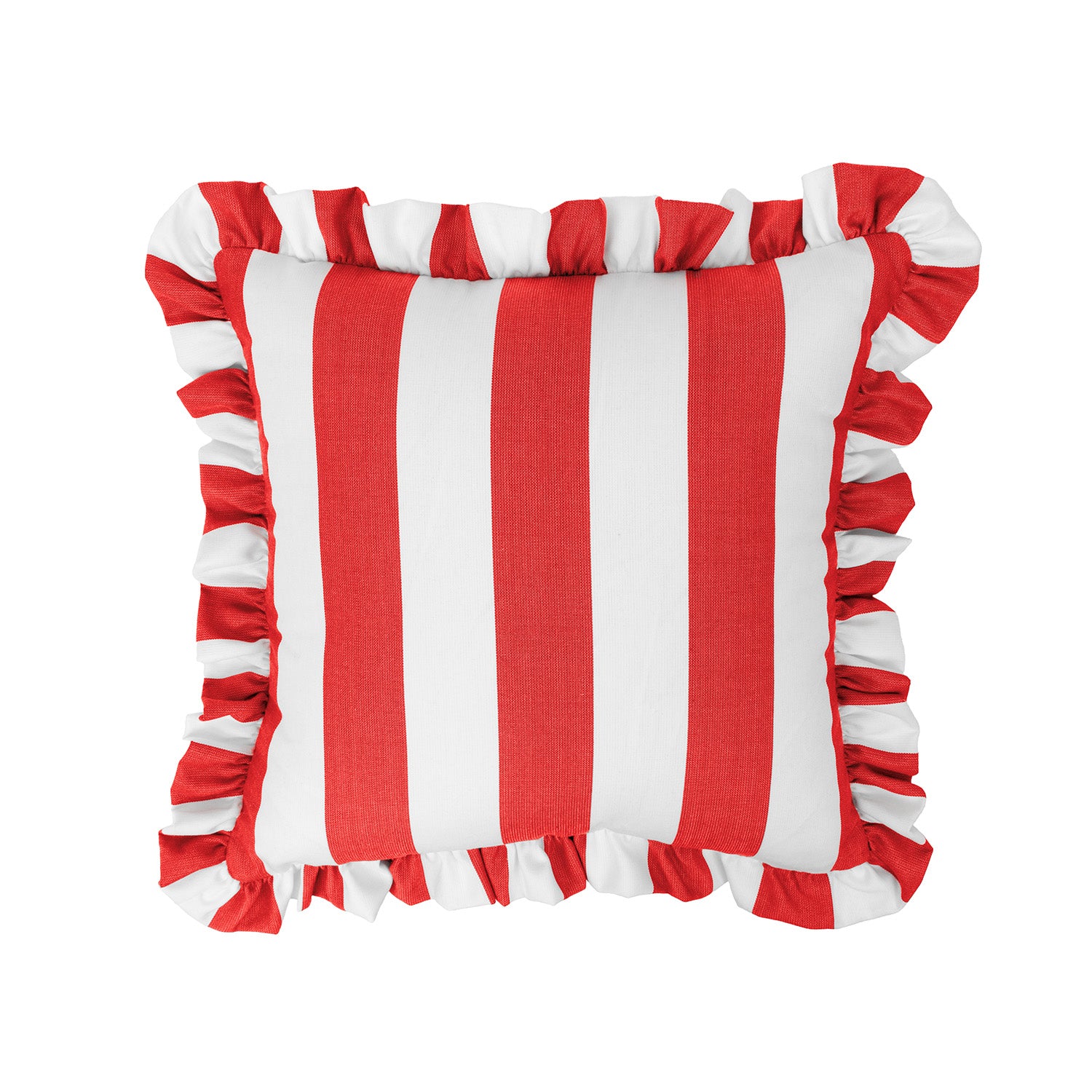 Sherry Kline Cabana Stripe Indoor/Outdoor Reversible Pillow – Set of 2 | 18" Square | 9 Color Options