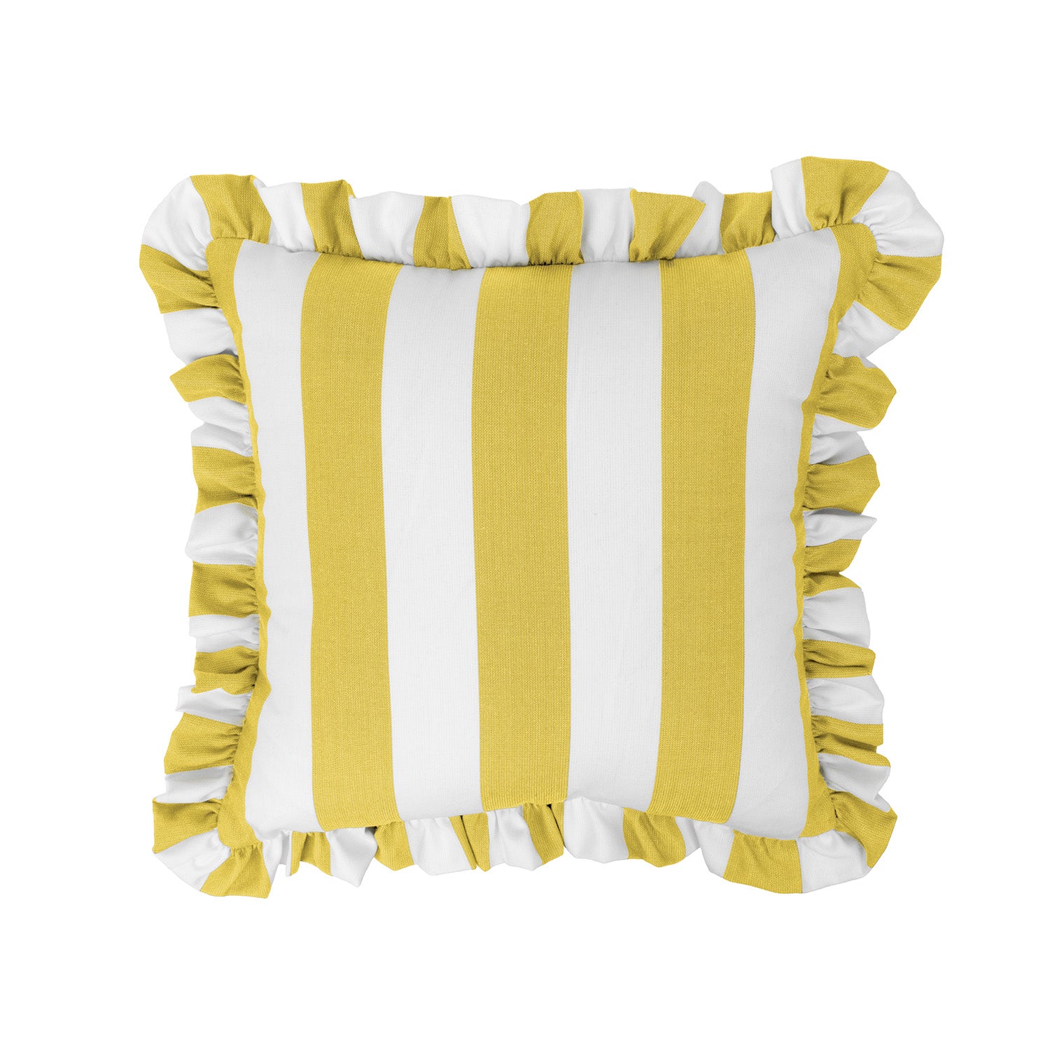 Sherry Kline Cabana Stripe Indoor/Outdoor Reversible Pillow – Set of 2 | 18" Square | 9 Color Options