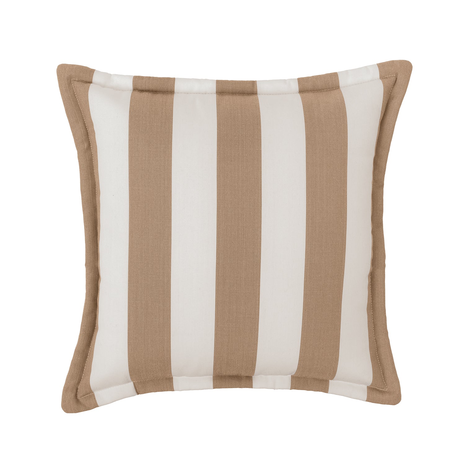 Sherry Kline Designer’s Choice Cabana Stripe Reversible Indoor/Outdoor Square Pillow 20" With Flange| 9 Color Options