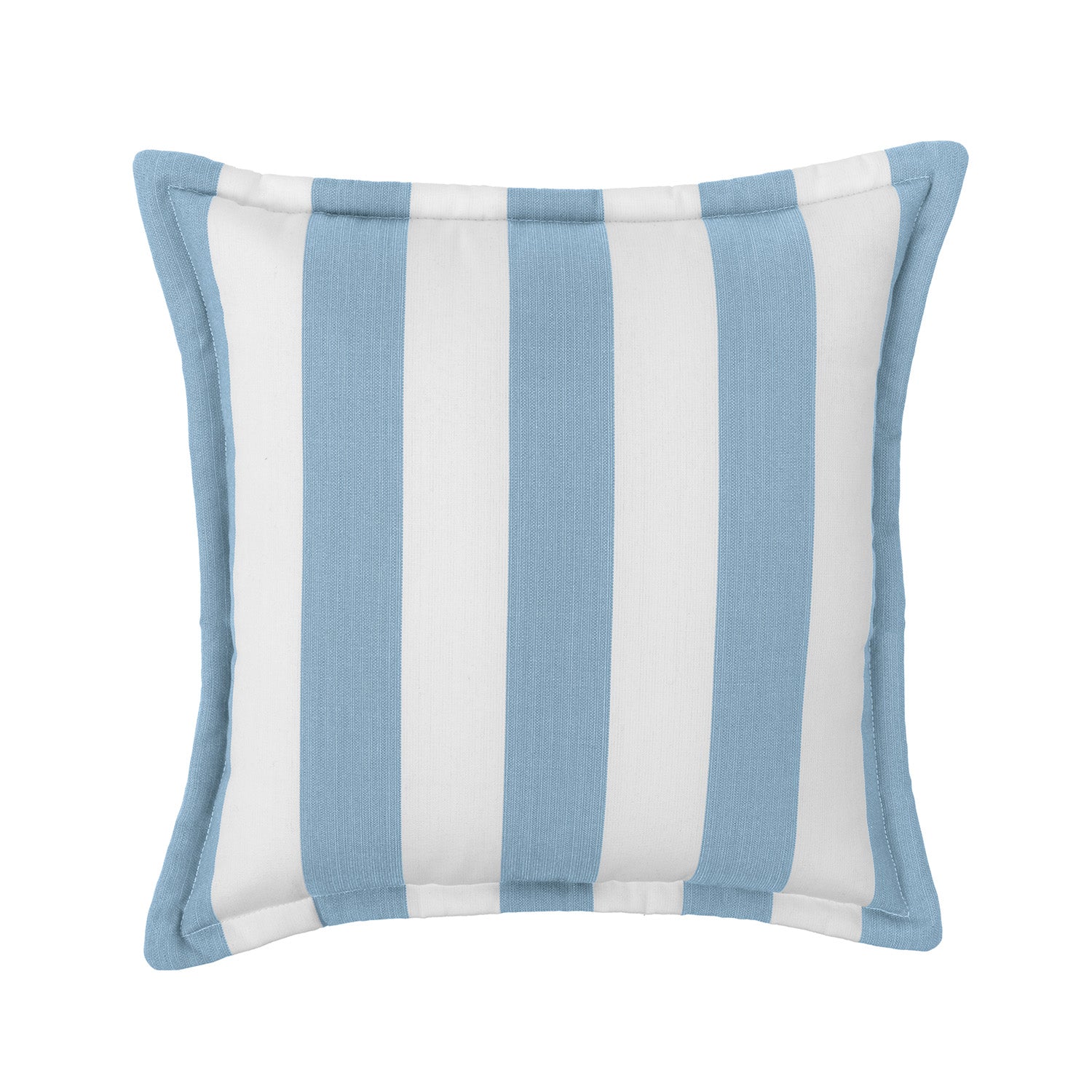 Sherry Kline Designer’s Choice Cabana Stripe Reversible Indoor/Outdoor Square Pillow 20" With Flange| 9 Color Options
