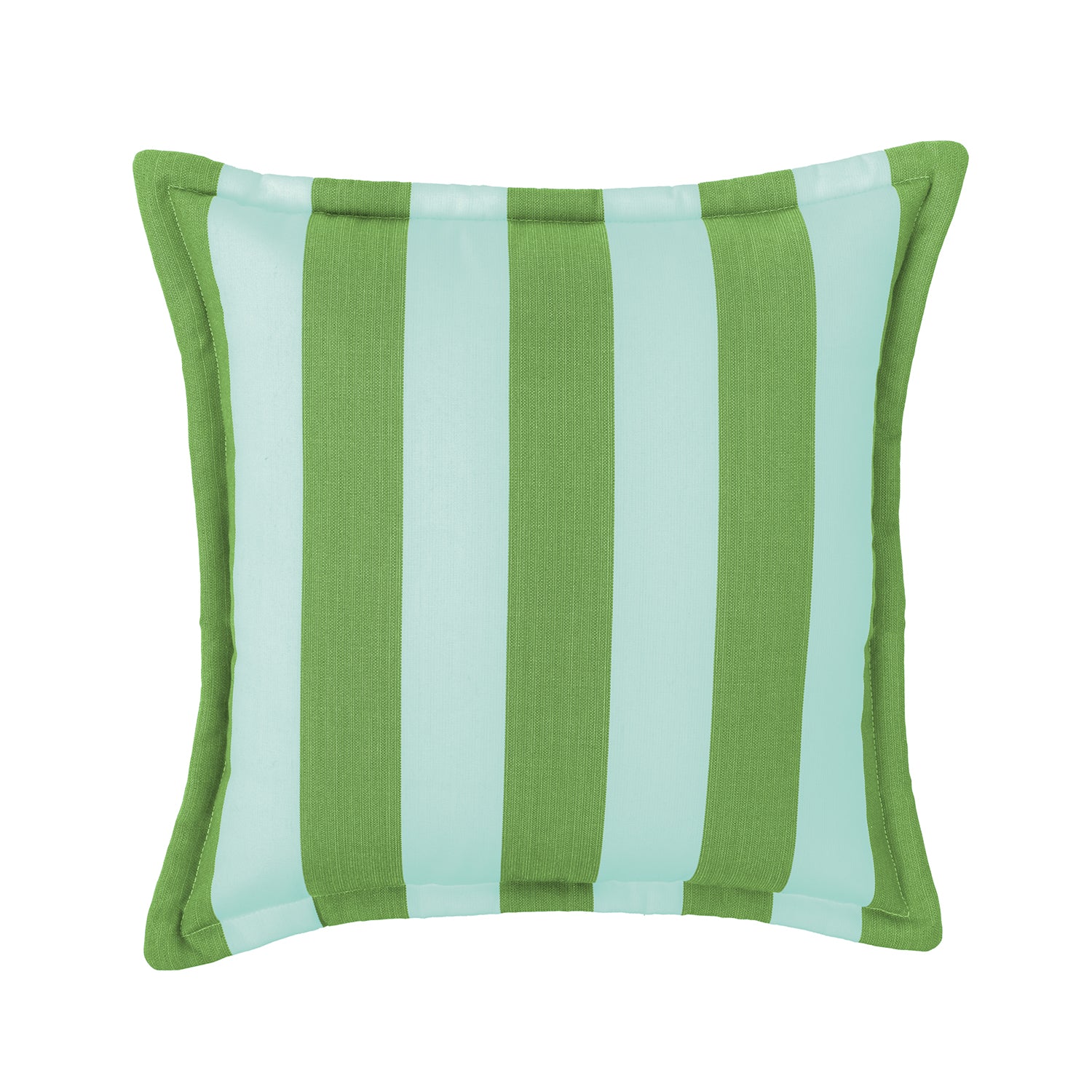 Sherry Kline Designer’s Choice Cabana Stripe Reversible Indoor/Outdoor Square Pillow 20" With Flange| 9 Color Options