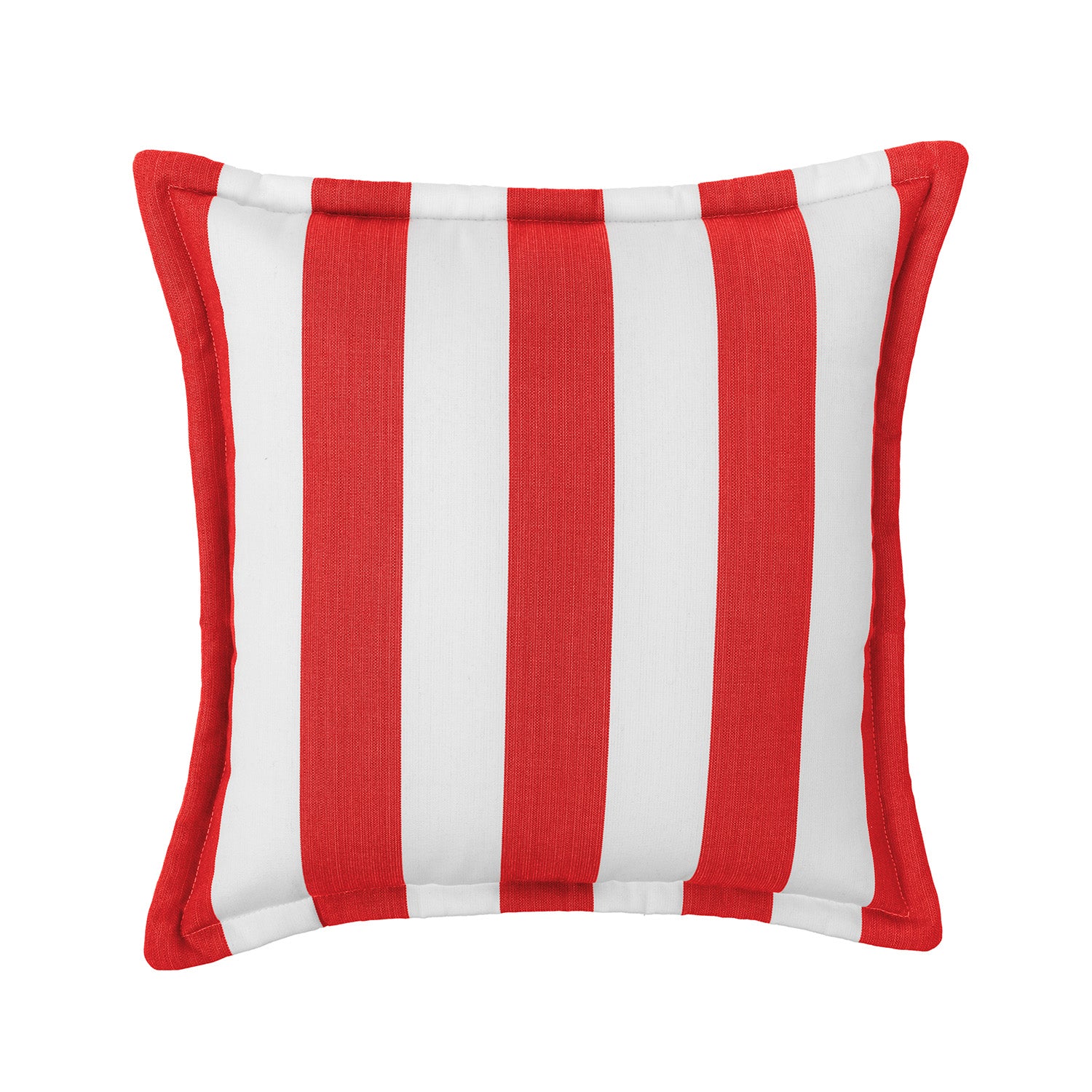 Sherry Kline Designer’s Choice Cabana Stripe Reversible Indoor/Outdoor Square Pillow 20" With Flange| 9 Color Options