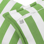 Sherry Kline Designer’s Choice Cabana Stripe Reversible Indoor/Outdoor Square Pillow 20" With Flange| 9 Color Options