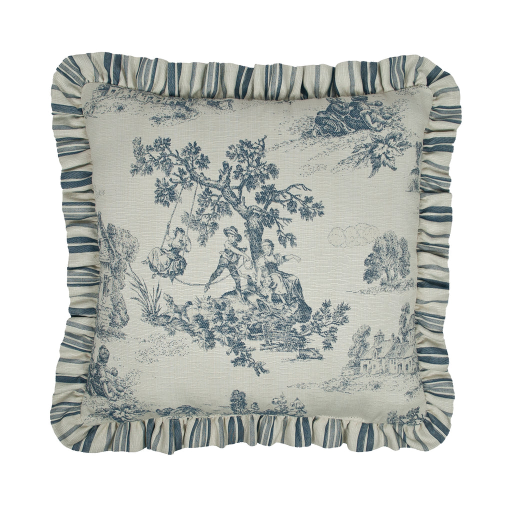 Austin Horn Collection Cosmopolitan Toile - Blue