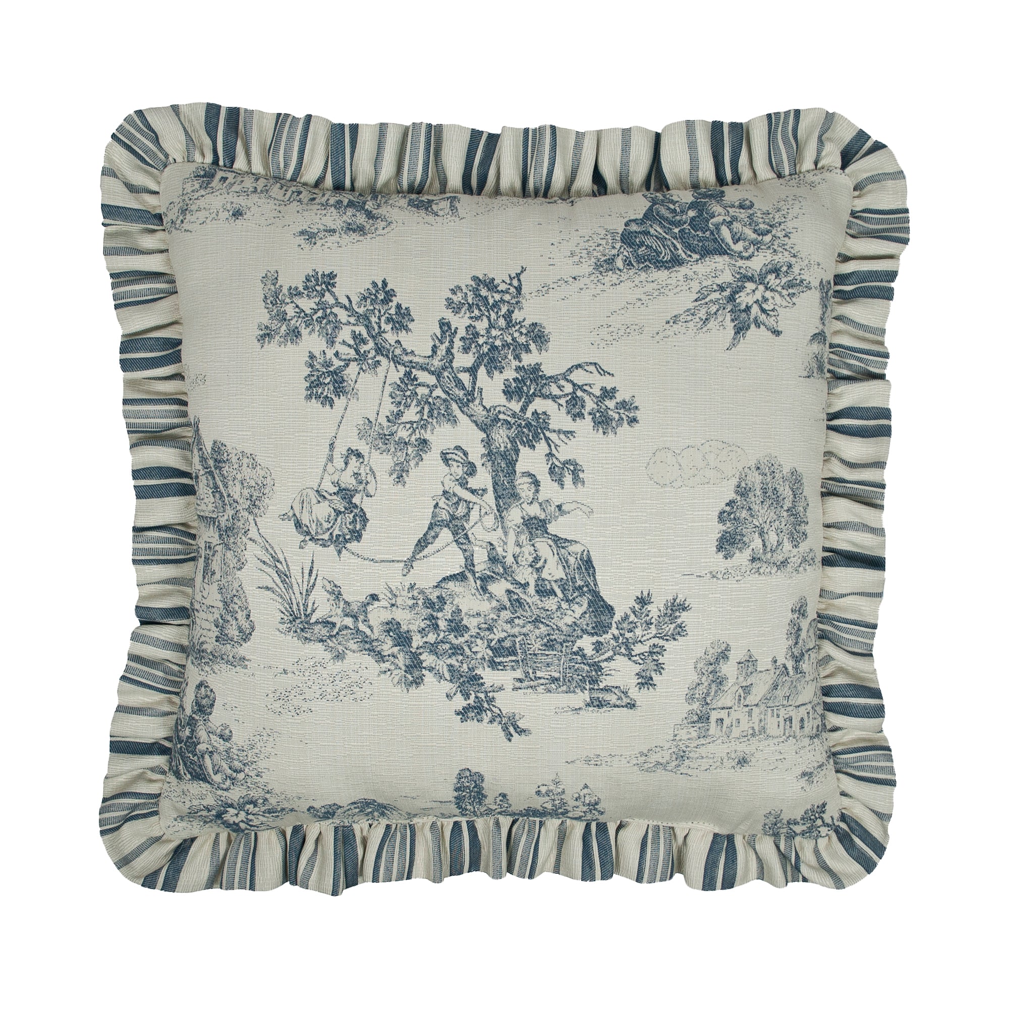Austin Horn Collection Cosmopolitan Toile - Blue