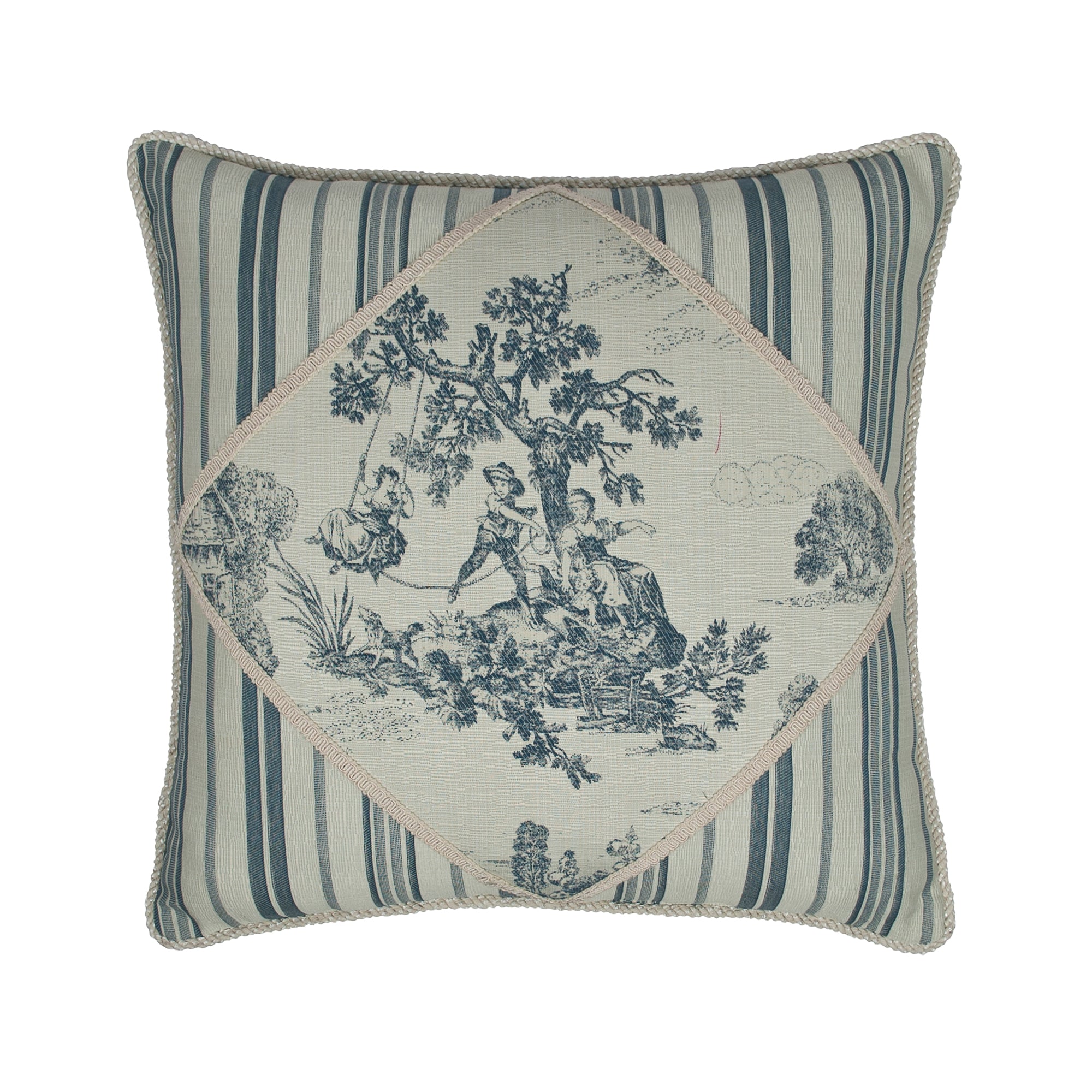 Austin Horn Collection Cosmopolitan Toile - Blue