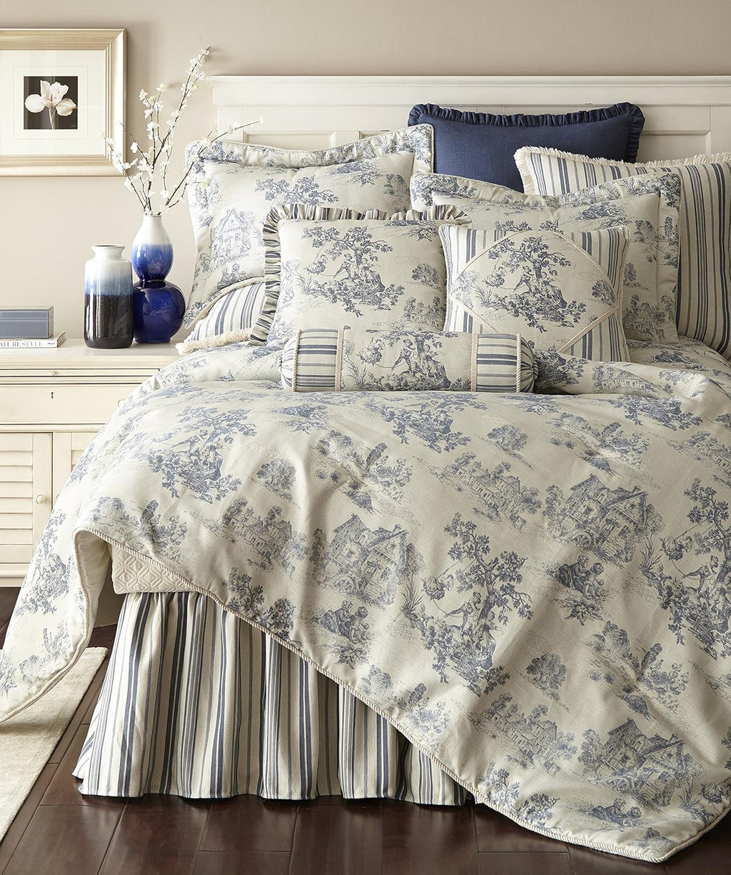 Austin Horn Collection Cosmopolitan Toile - Blue
