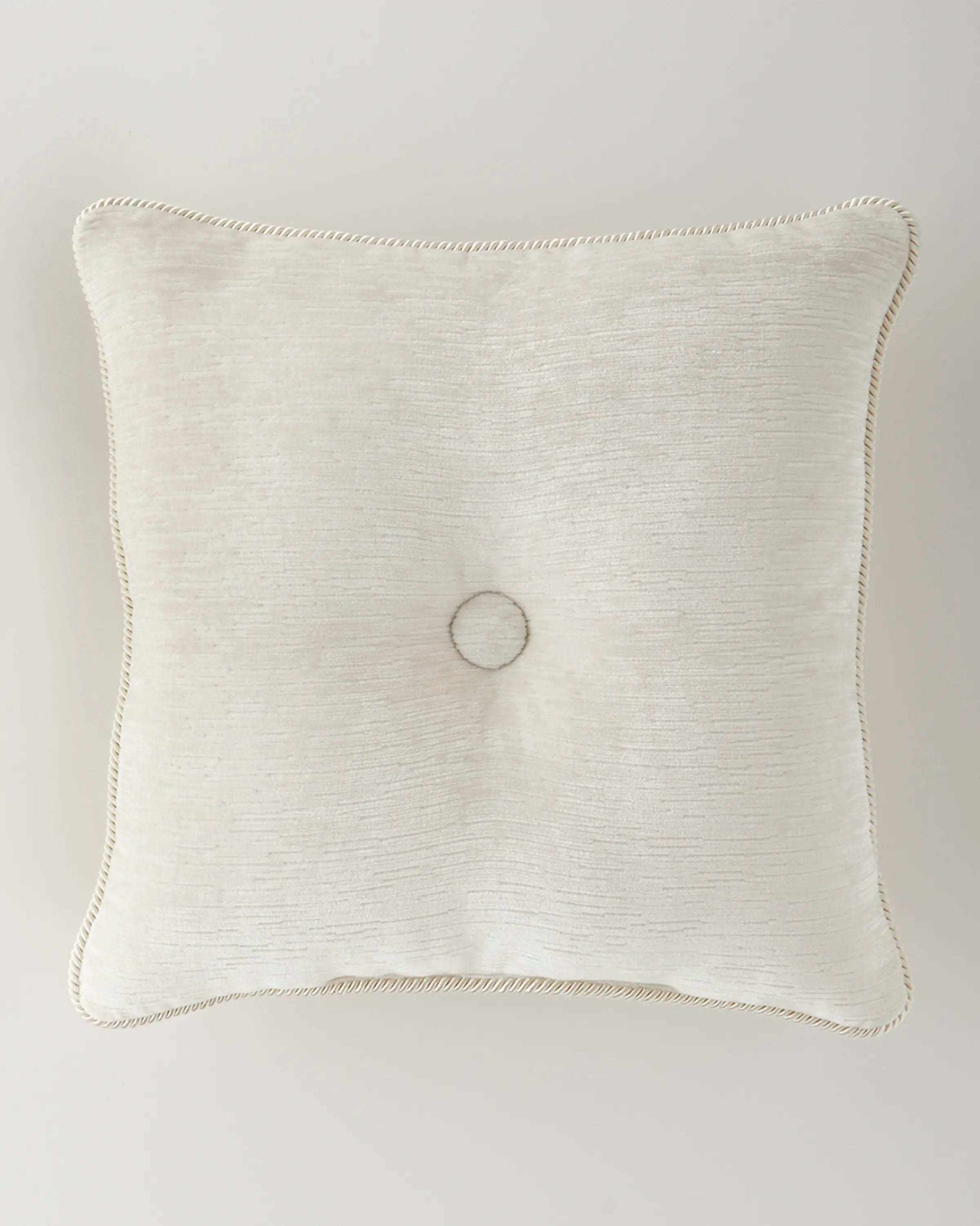 Annabelle Velvet Button 20X20 Pillow