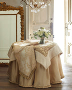 Antoinette 54" Square Table Topper