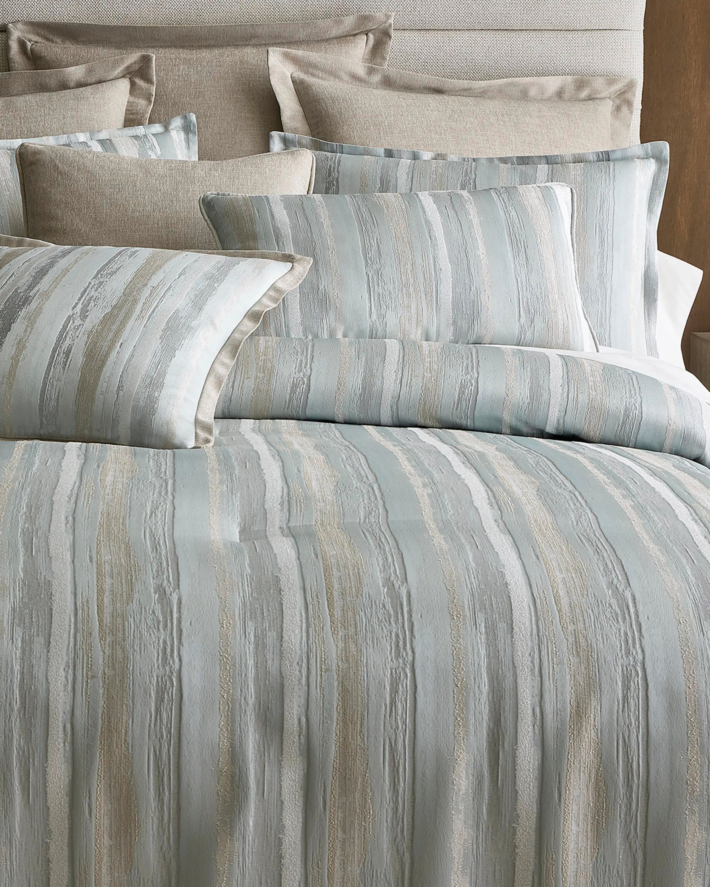 Atmosphere Metallic Euro Sham