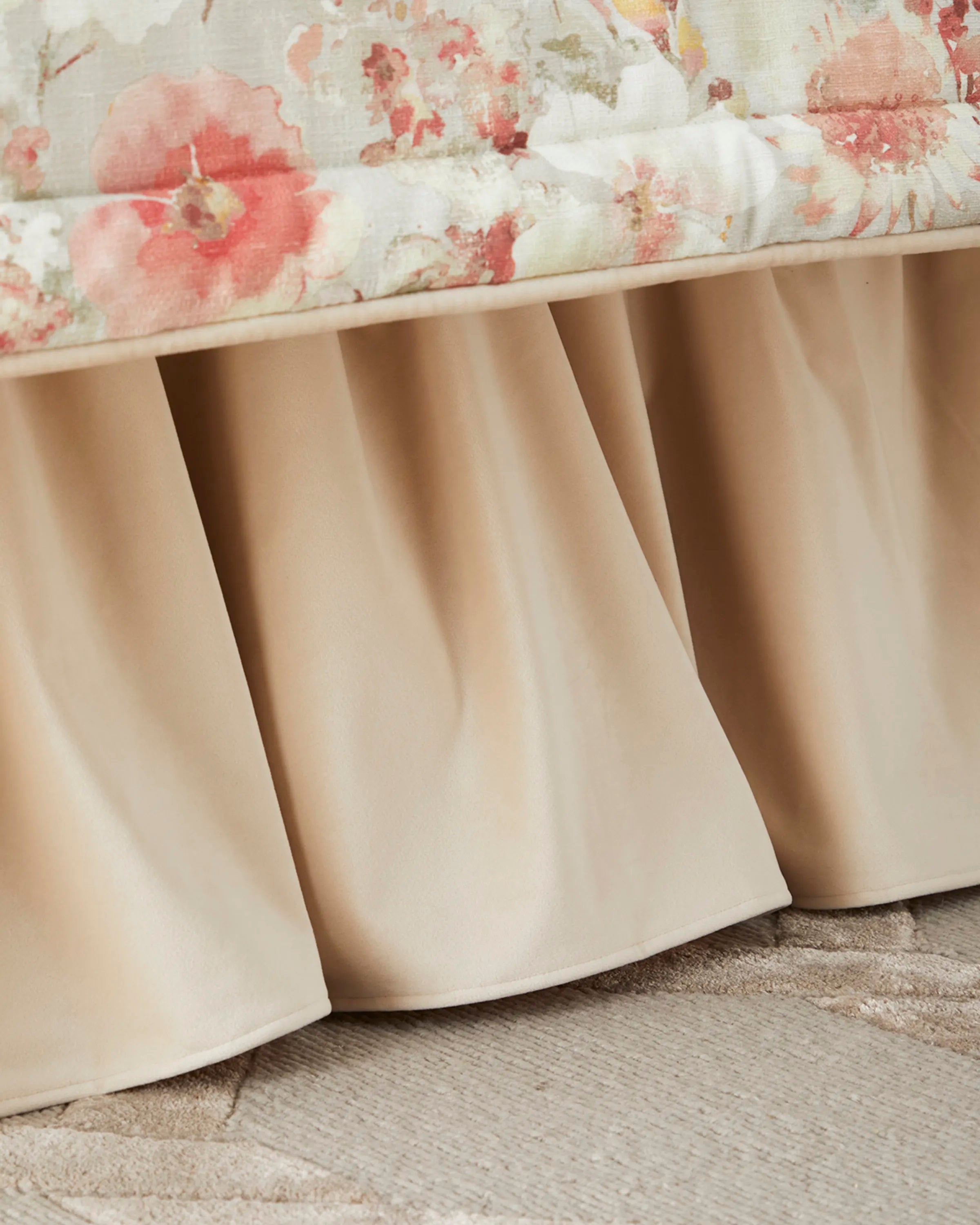 Beach Haven California King Ruffled Bed Skirt