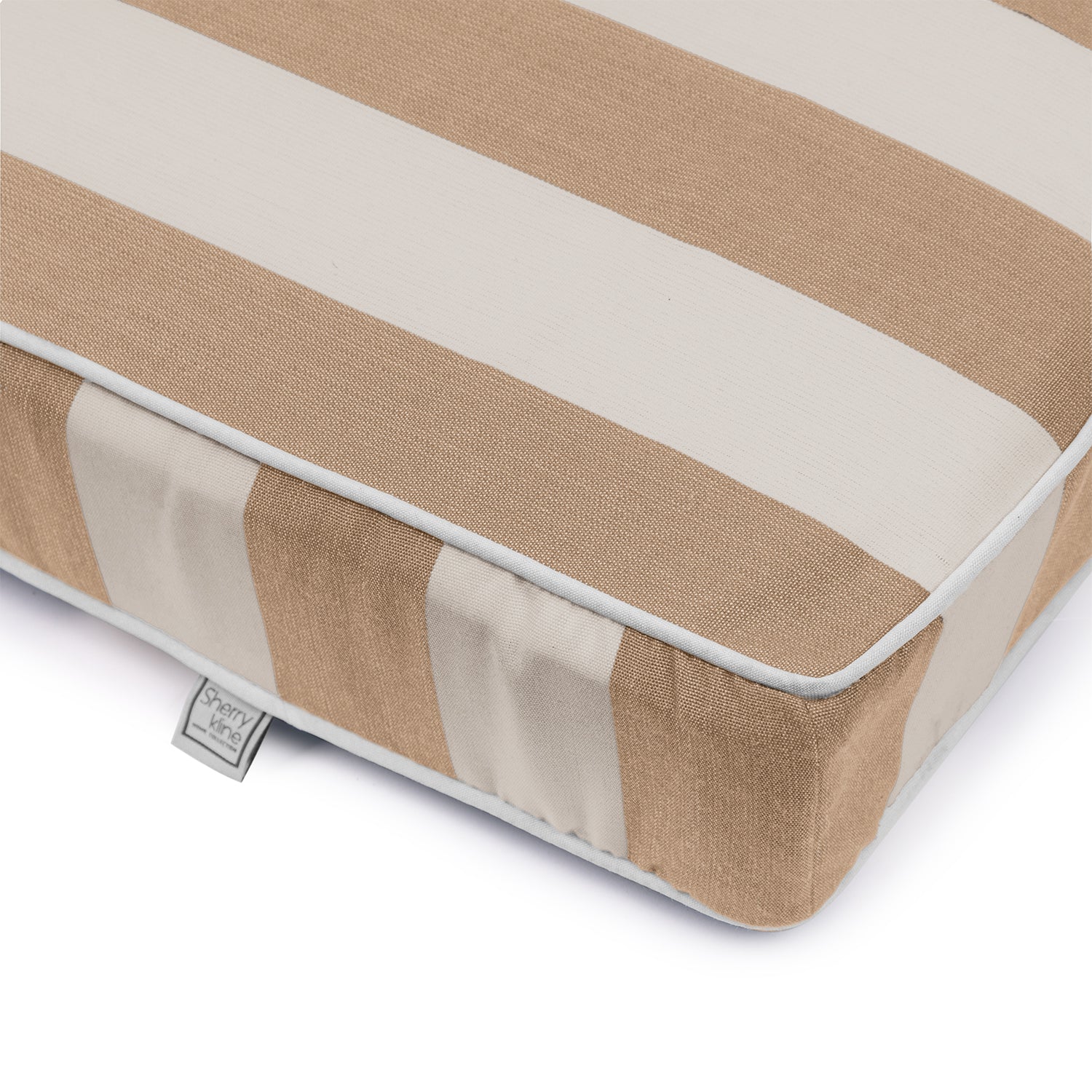 Sherry Kline Designer’s Choice Reversible Cabana Stripe Outdoor Chaise Lounge Cushion | 9 Color Options