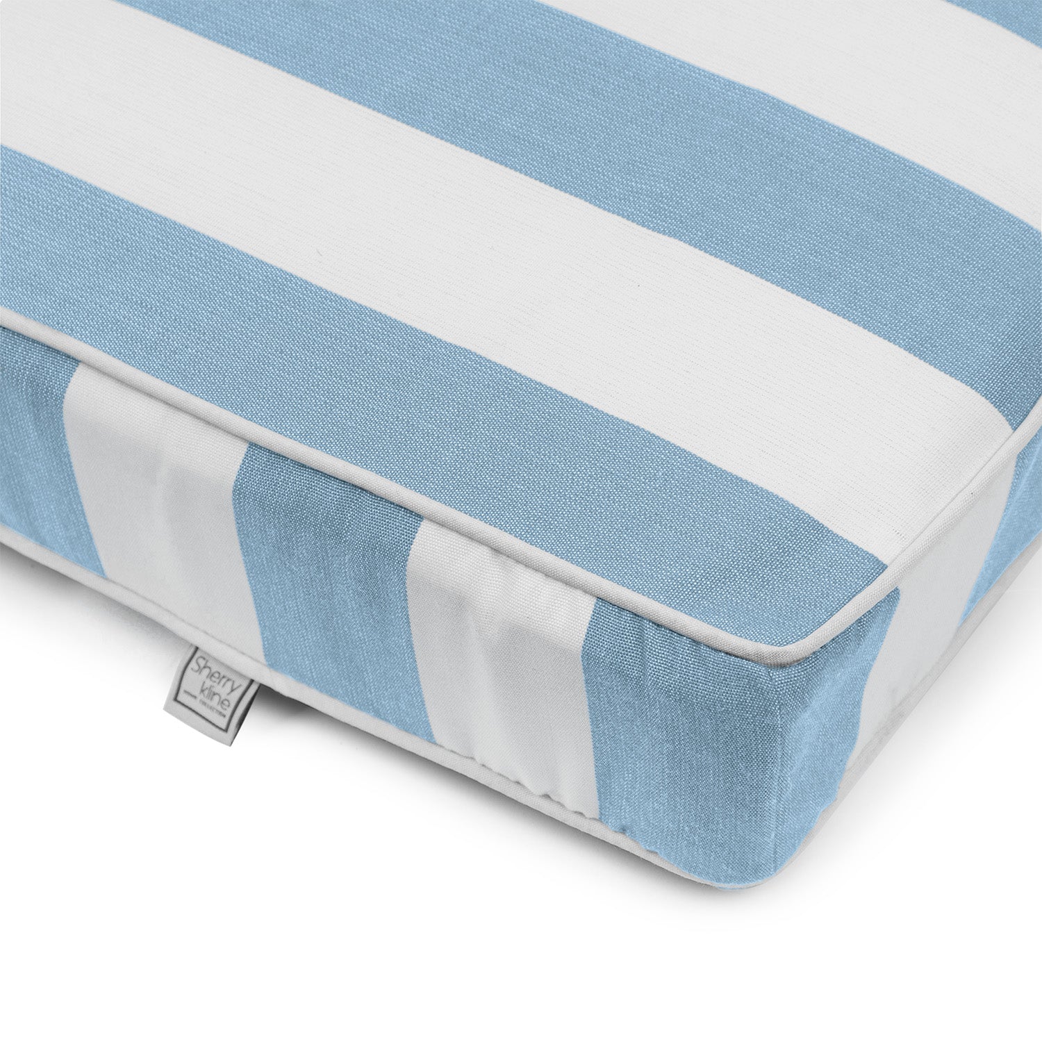 Sherry Kline Designer’s Choice Reversible Cabana Stripe Outdoor Chaise Lounge Cushion | 9 Color Options