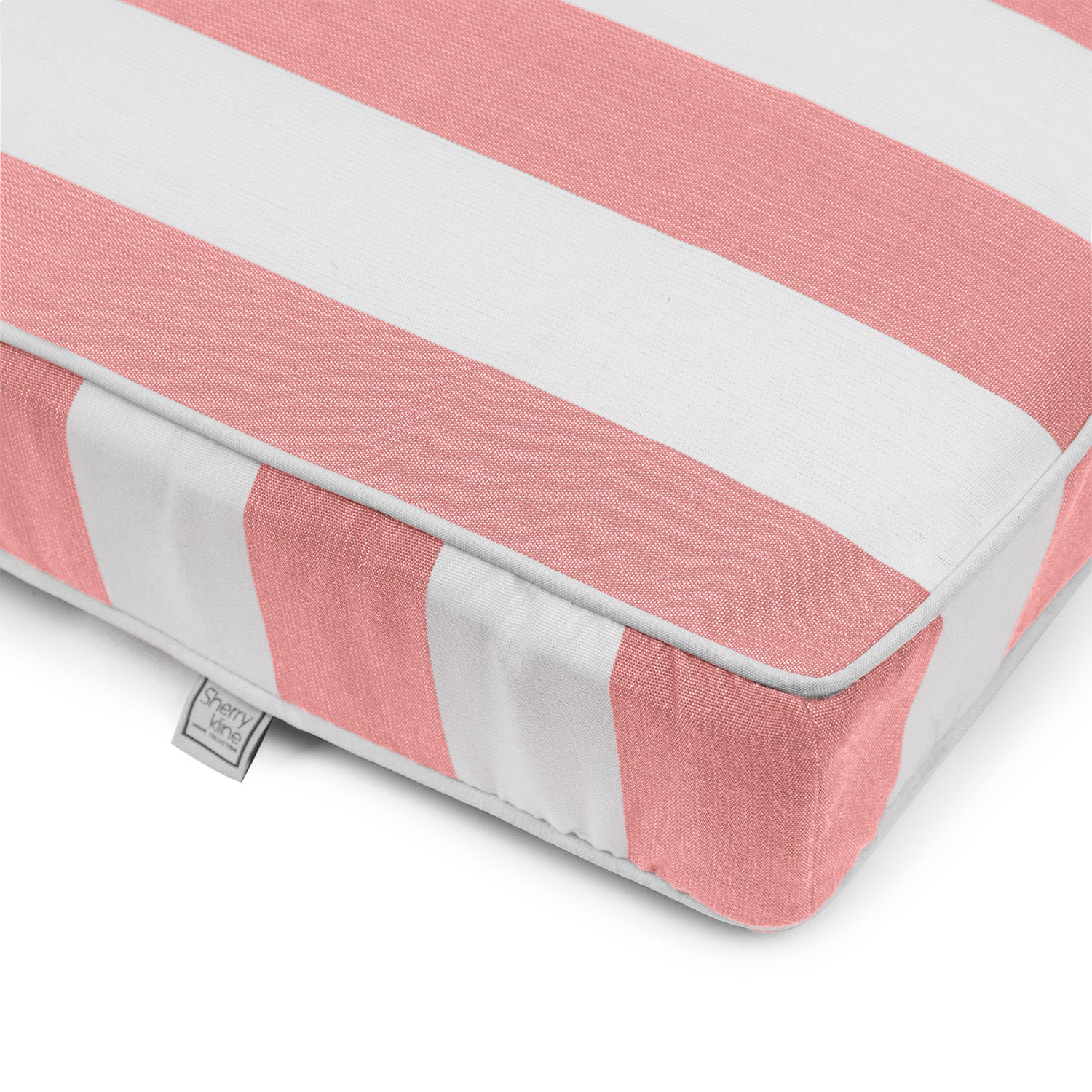 Sherry Kline Designer’s Choice Reversible Cabana Stripe Outdoor Chaise Lounge Cushion | 9 Color Options