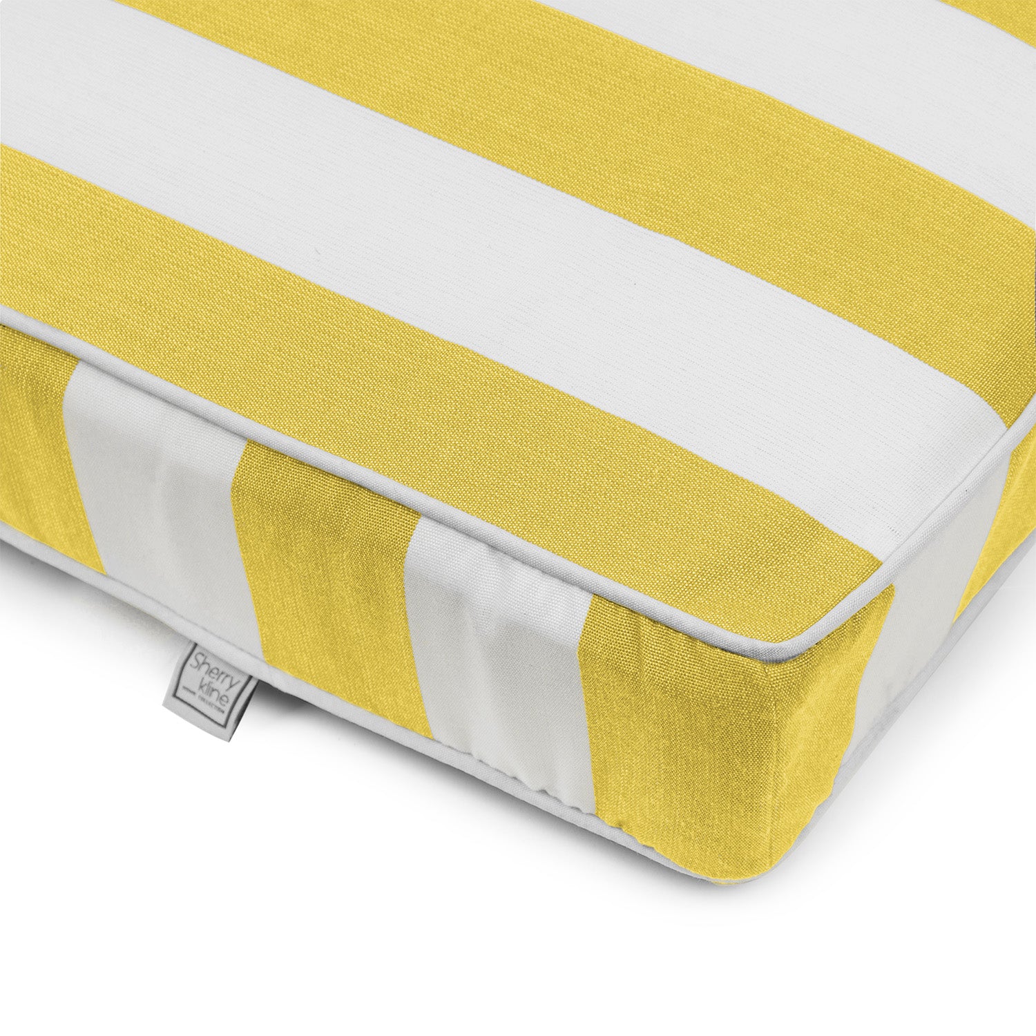Sherry Kline Designer’s Choice Reversible Cabana Stripe Outdoor Chaise Lounge Cushion | 9 Color Options
