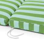Sherry Kline Designer’s Choice Reversible Cabana Stripe Outdoor Chaise Lounge Cushion | 9 Color Options