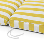 Sherry Kline Designer’s Choice Reversible Cabana Stripe Outdoor Chaise Lounge Cushion | 9 Color Options