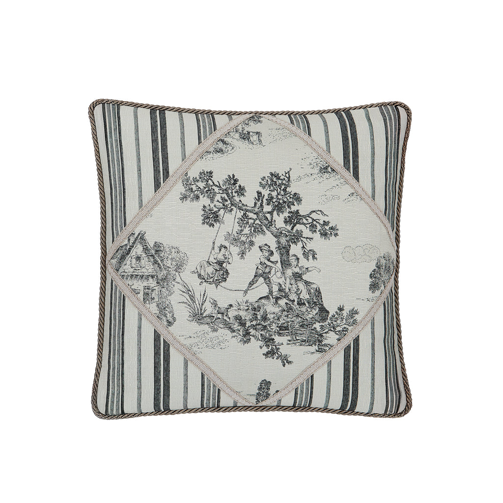 Austin Horn Collection Cosmopolitan Toile - Carbon