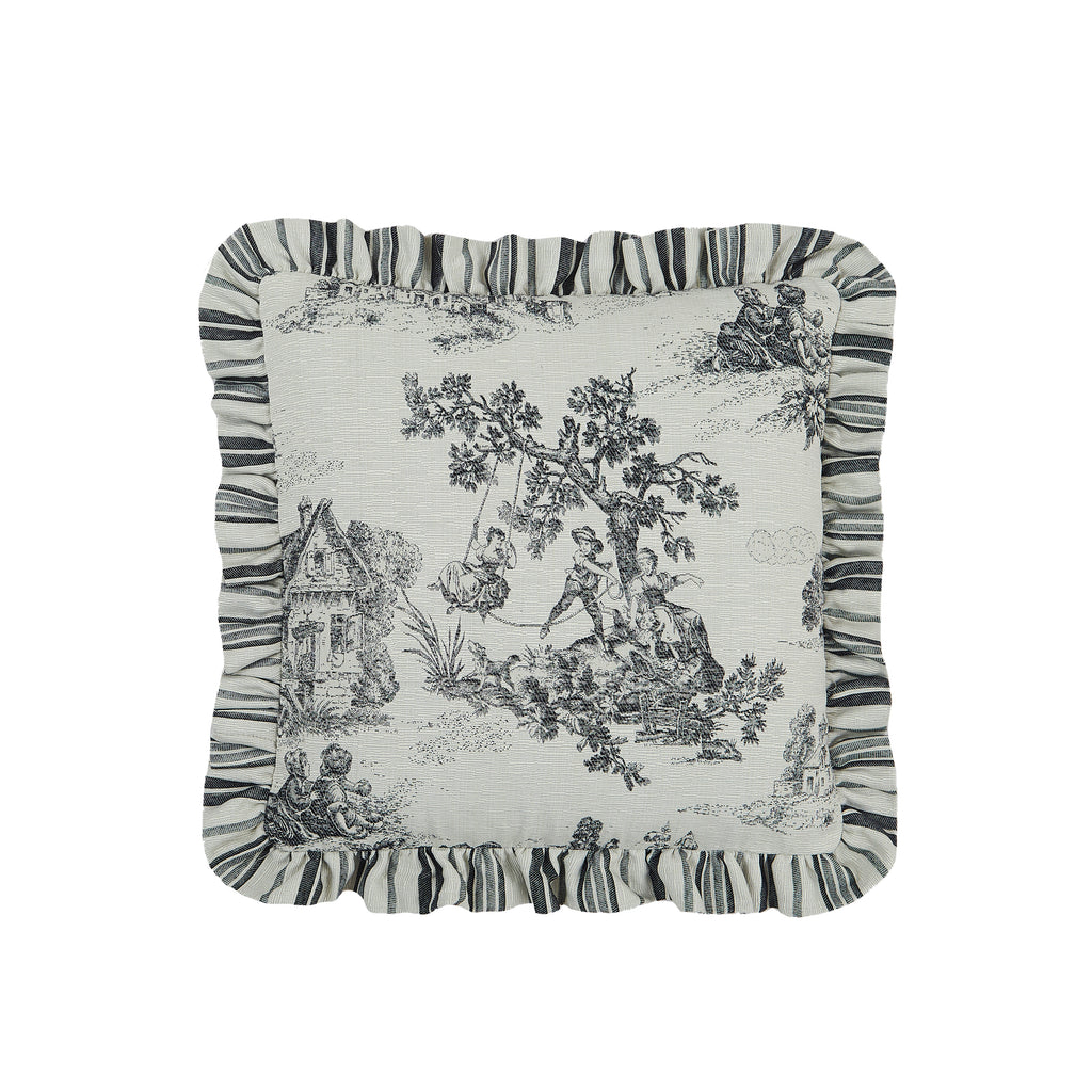 Austin Horn Collection Cosmopolitan Toile - Carbon