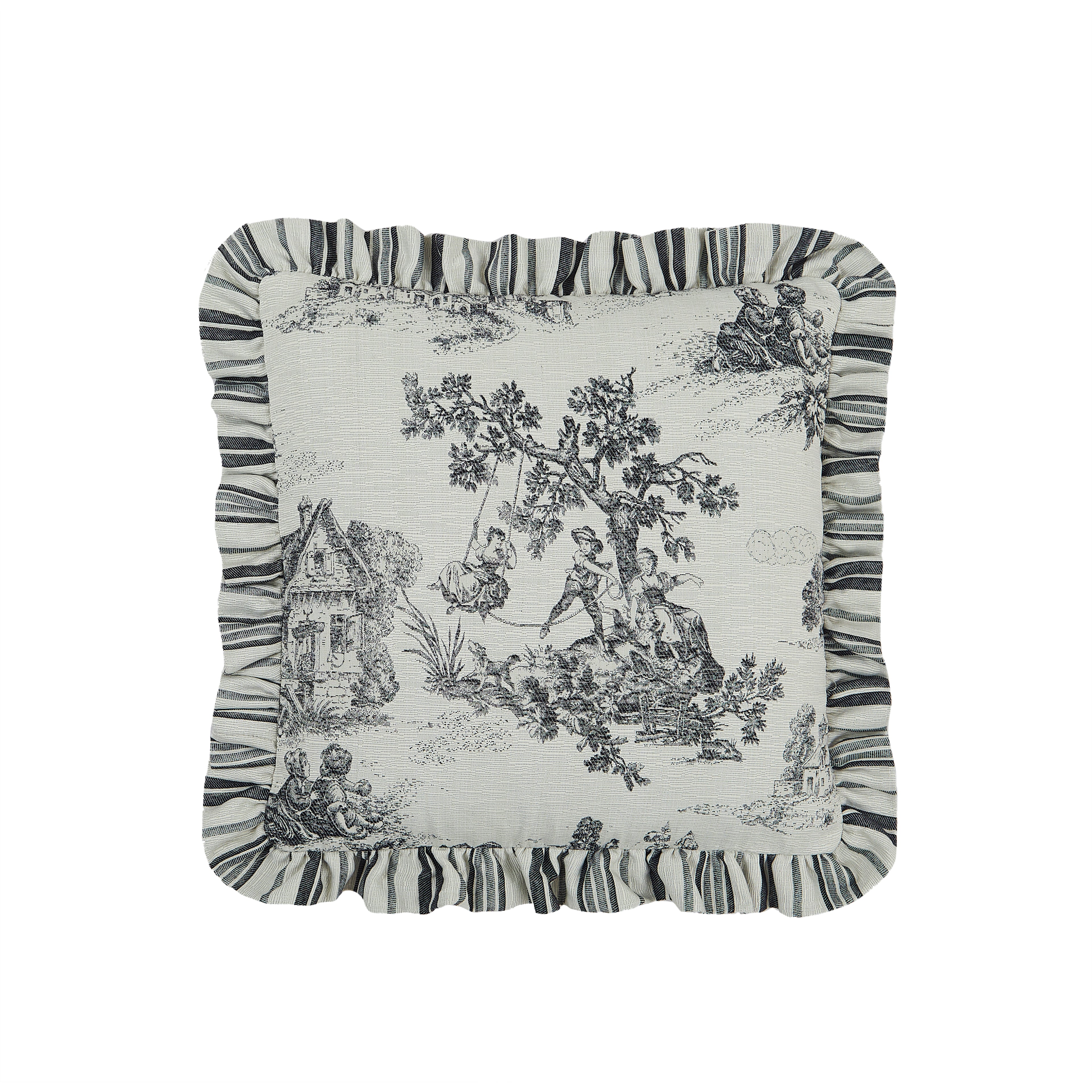Austin Horn Collection Cosmopolitan Toile - Carbon