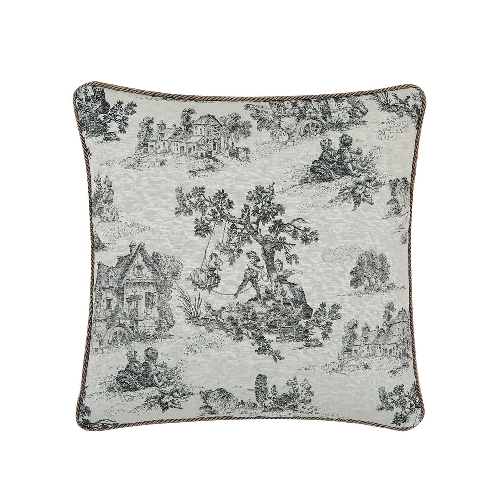 Austin Horn Collection Cosmopolitan Toile - Carbon