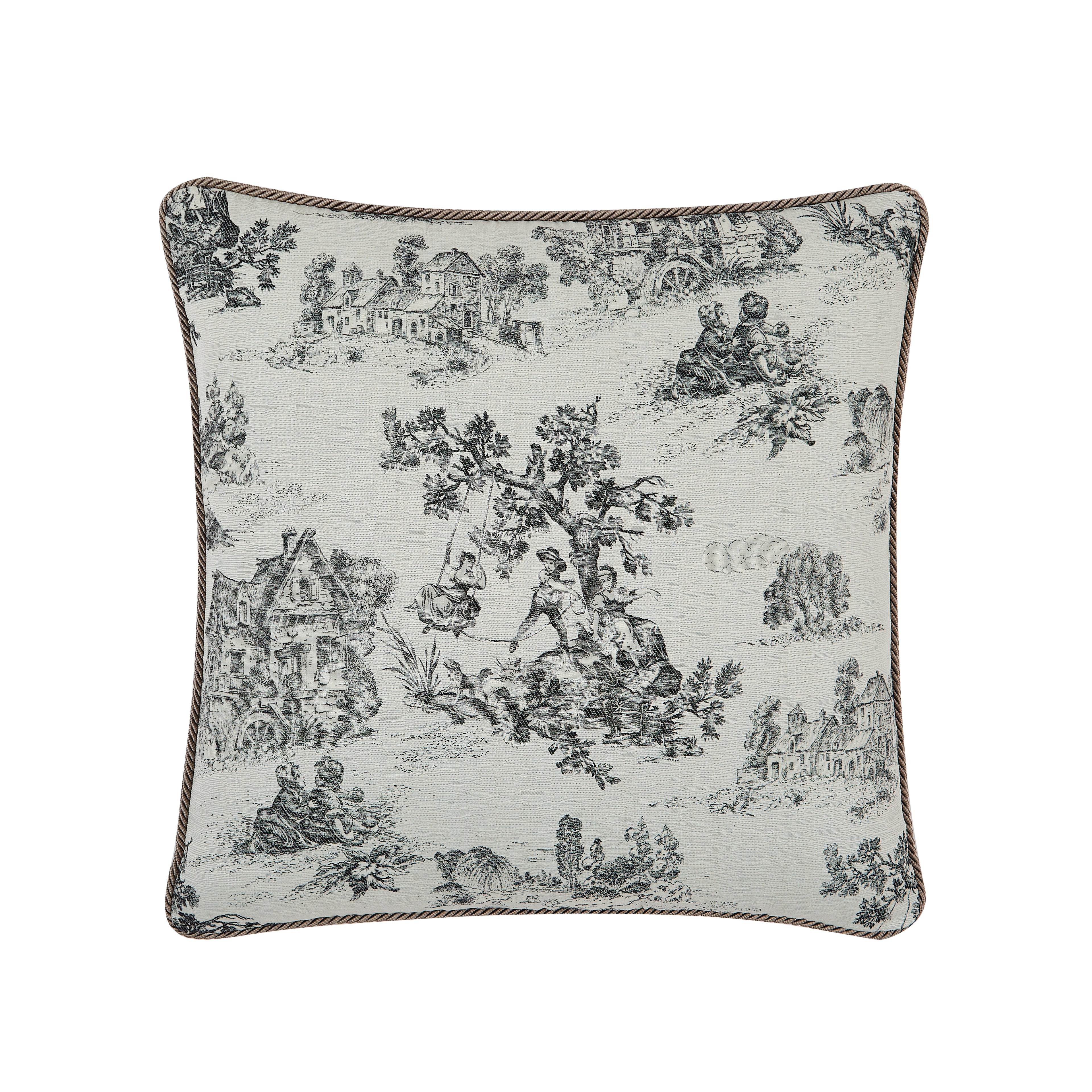 Austin Horn Collection Cosmopolitan Toile - Carbon