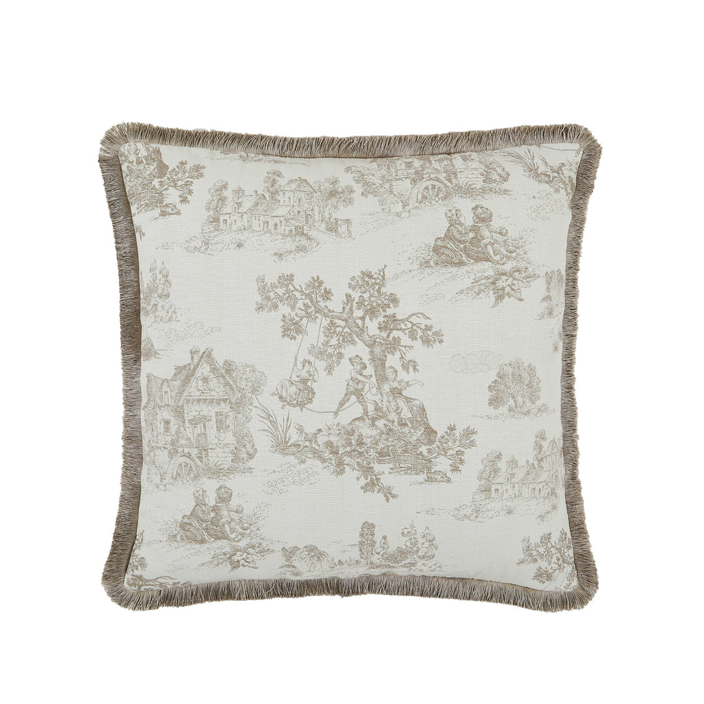 Austin Horn Collection Cosmopolitan Toile - Taupe