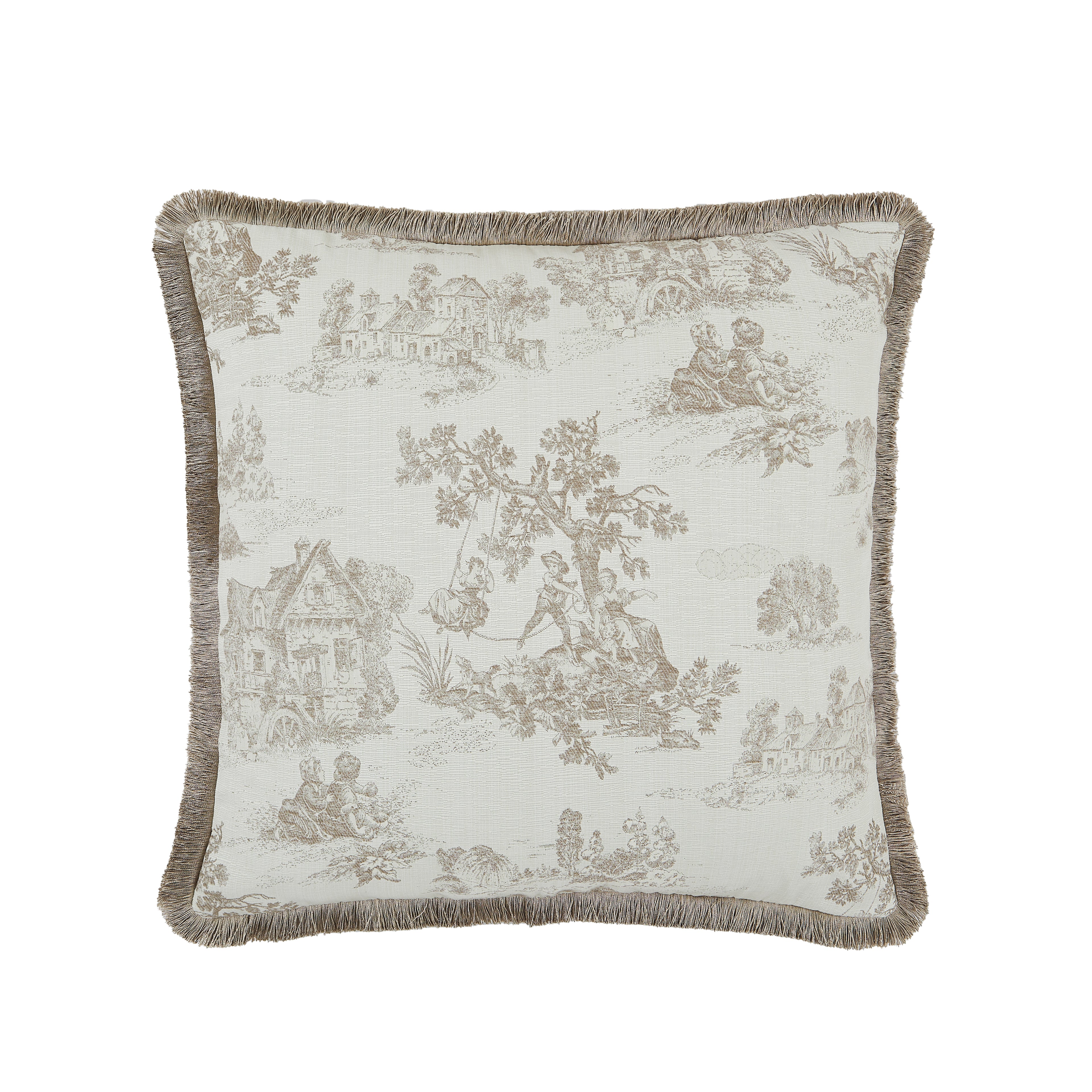 Austin Horn Collection Cosmopolitan Toile - Taupe