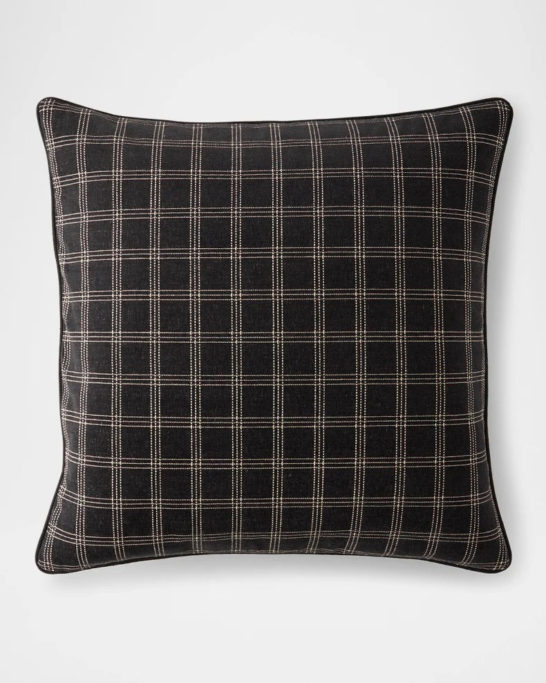 Daisy Plaid Euro Sham