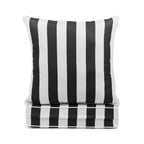 Sherry Kline Designer’s Choice Reversible Cabana Stripe Outdoor Deep Seat Cushion Set | 9 Color Options