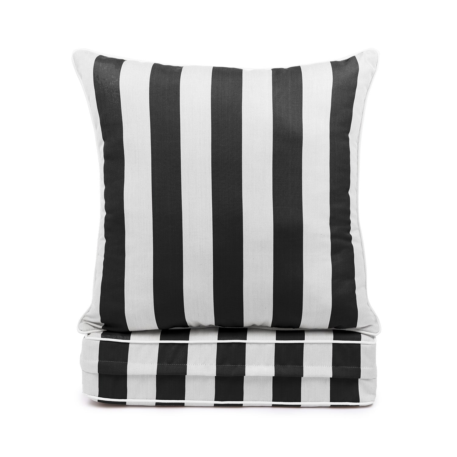 Sherry Kline Designer’s Choice Reversible Cabana Stripe Outdoor Deep Seat Cushion Set | 9 Color Options