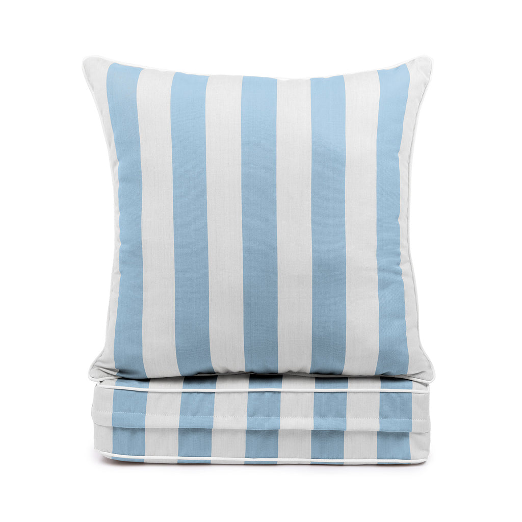 Sherry Kline Designer’s Choice Reversible Cabana Stripe Outdoor Deep Seat Cushion Set | 9 Color Options