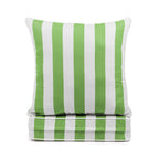 Sherry Kline Designer’s Choice Reversible Cabana Stripe Outdoor Deep Seat Cushion Set | 9 Color Options
