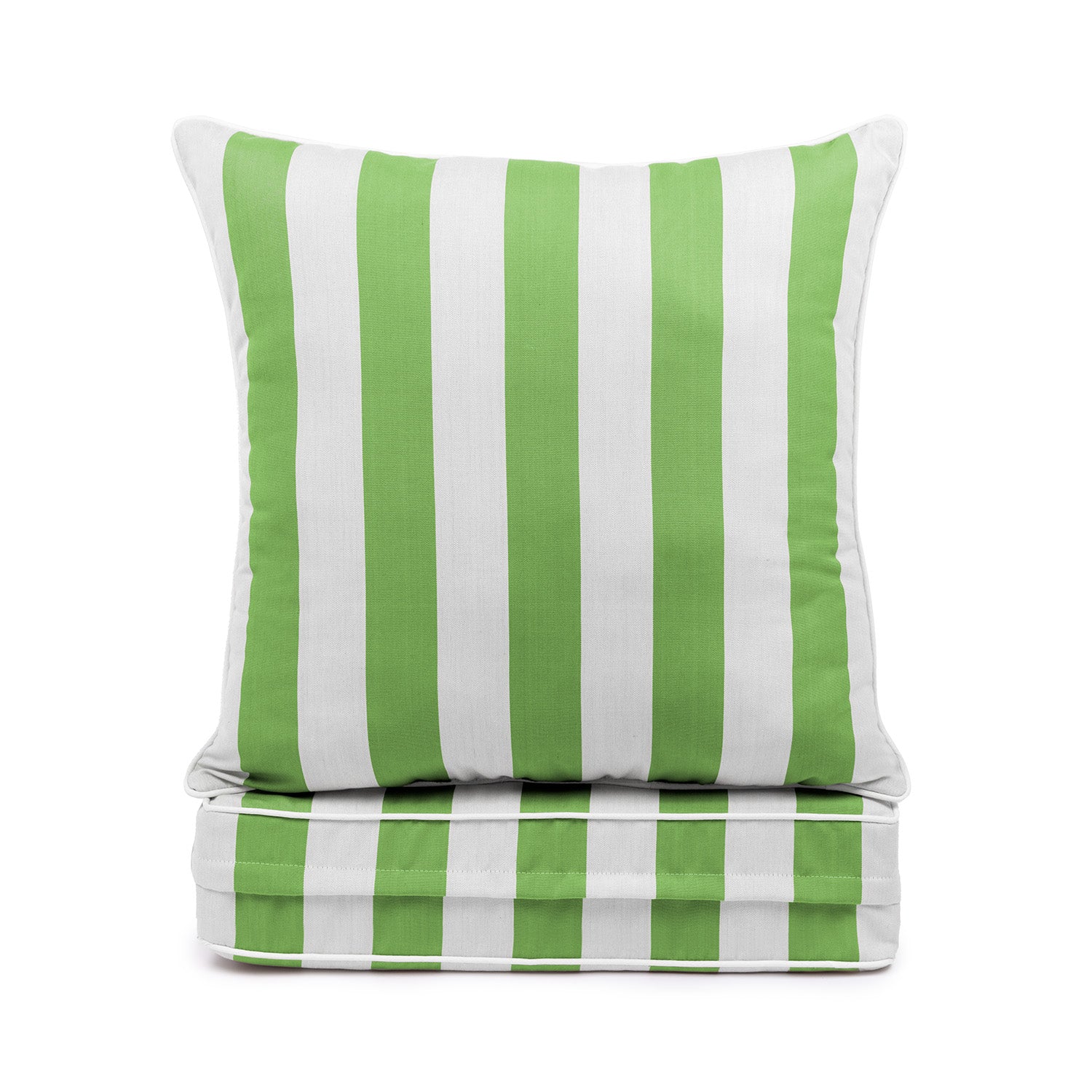 Sherry Kline Designer’s Choice Reversible Cabana Stripe Outdoor Deep Seat Cushion Set | 9 Color Options