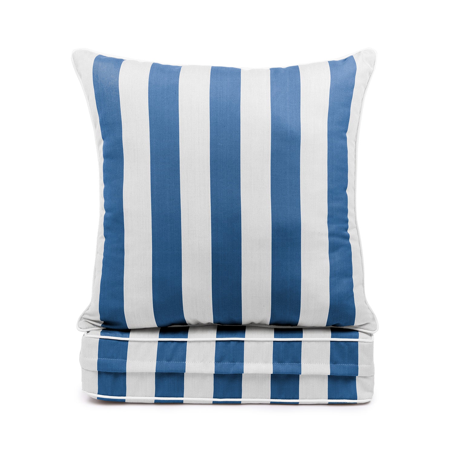 Sherry Kline Designer’s Choice Reversible Cabana Stripe Outdoor Deep Seat Cushion Set | 9 Color Options