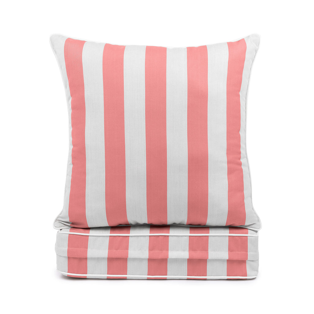 Sherry Kline Designer’s Choice Reversible Cabana Stripe Outdoor Deep Seat Cushion Set | 9 Color Options