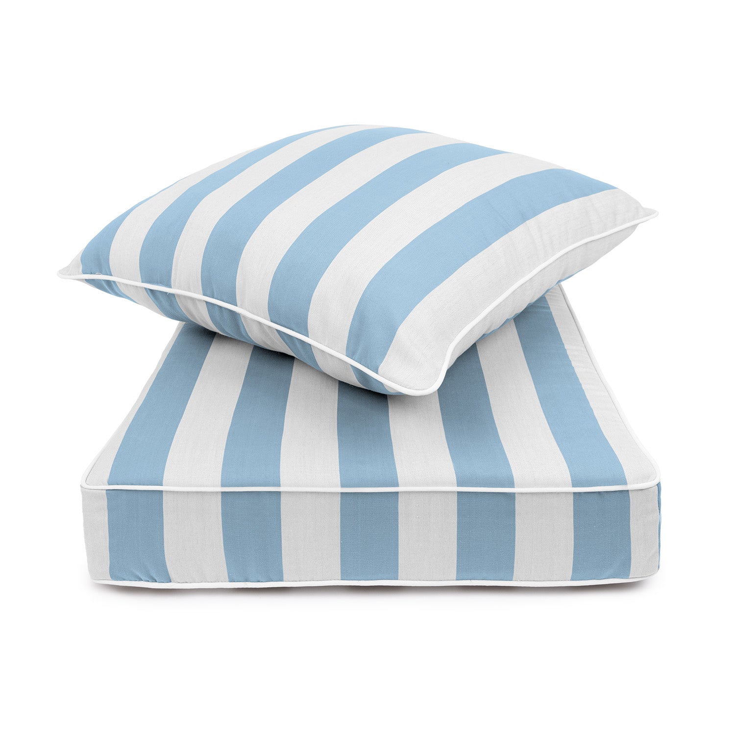 Sherry Kline Designer’s Choice Reversible Cabana Stripe Outdoor Deep Seat Cushion Set | 9 Color Options