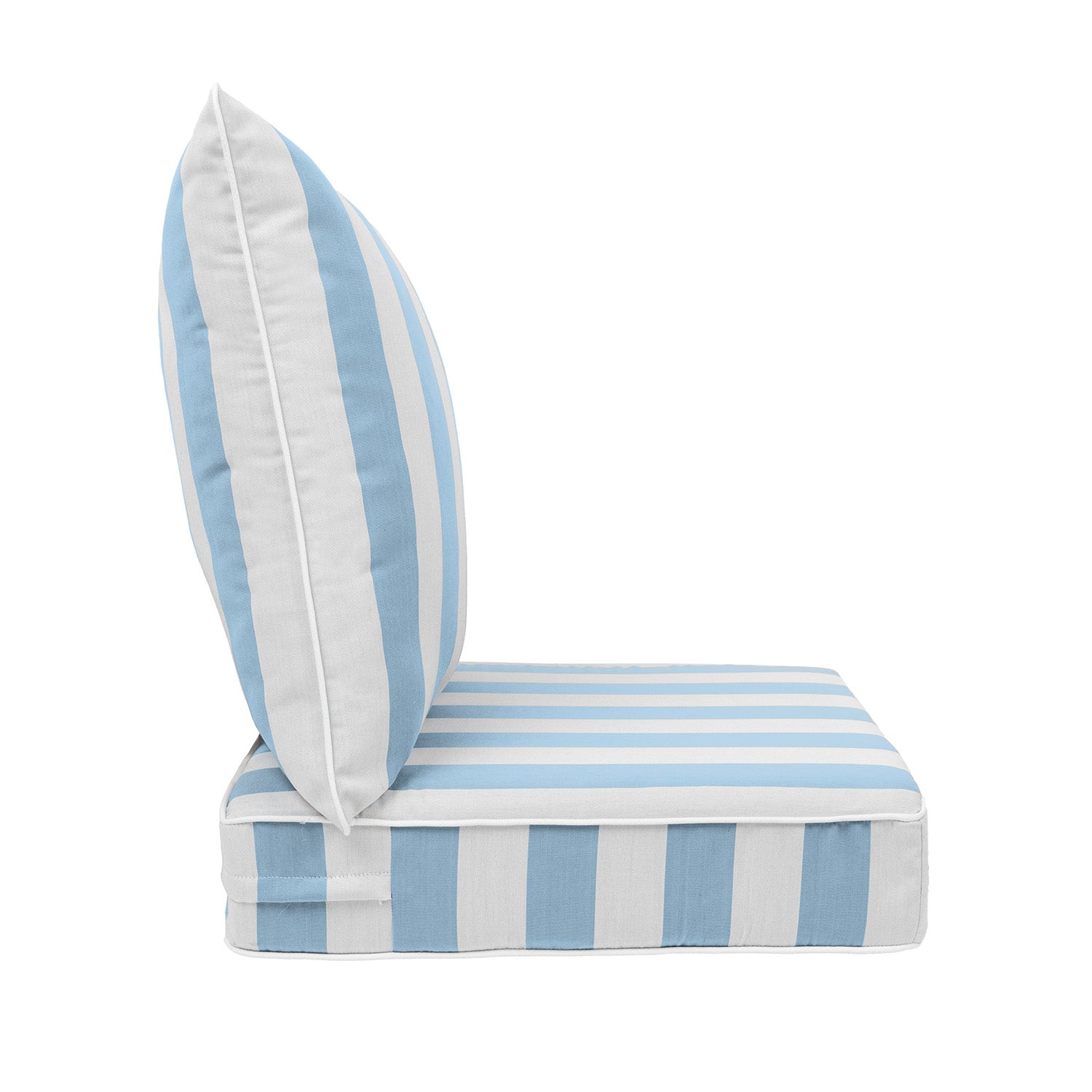 Sherry Kline Designer’s Choice Reversible Cabana Stripe Outdoor Deep Seat Cushion Set | 9 Color Options
