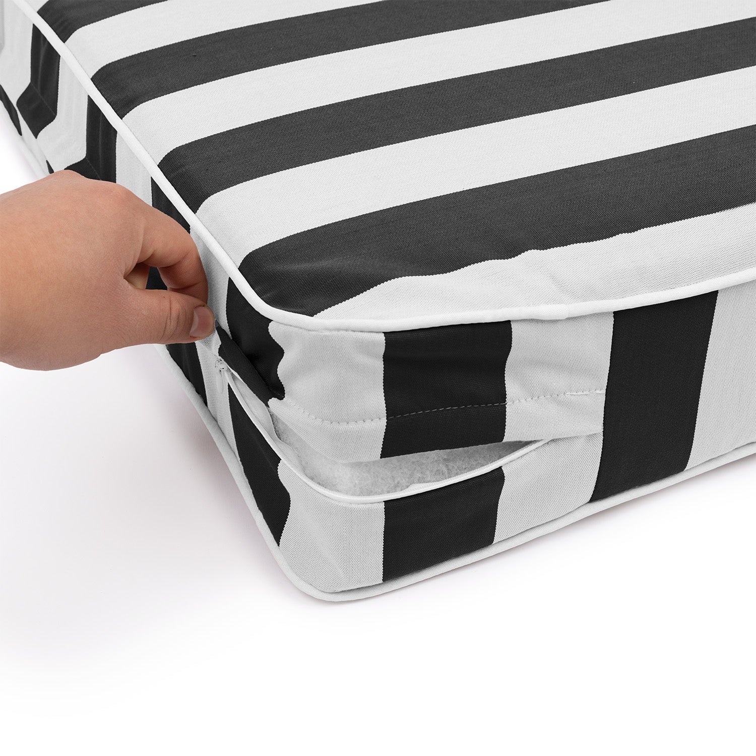 Sherry Kline Designer’s Choice Reversible Cabana Stripe Outdoor Deep Seat Cushion Set | 9 Color Options